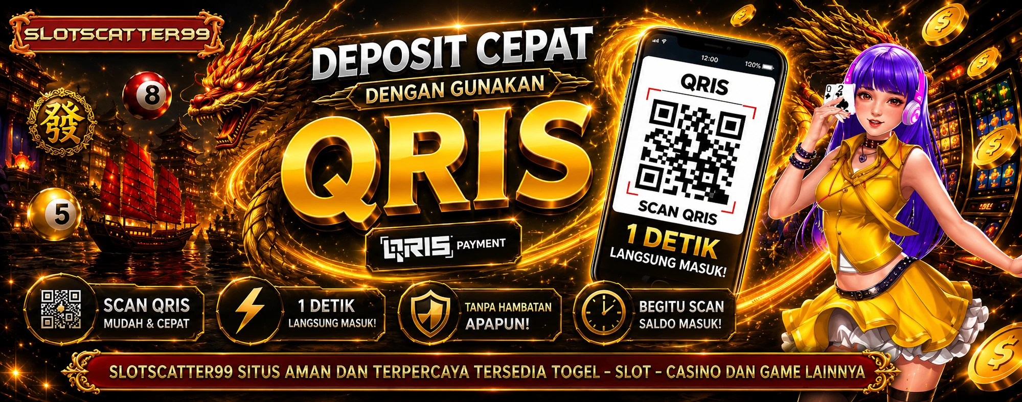 Deposit Qris-Slotscatter99