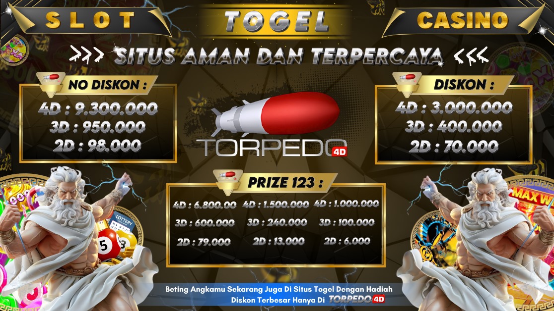 TORPEDO4D : DATA LIVE TOGEL SGP & ANGKA KELUARAN TOTO SGP 4D